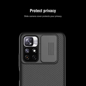 Zaštitna torbica za kameru Nillkin za Xiaomi Poco M4 Pro 5G NFC Torbica CamShield Torbica CP+Pro Kaljeno Staklo za Xiaomi Redmi Note 11