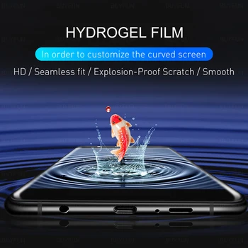 Zaštitna Гидрогелевая film 4-u-1 za Samsung Galaxy S21 Ultra S20 FE S 20 21 Plus 5 G Zaštitna folija za ekran Stražnja zaštita Objektiva fotoaparata