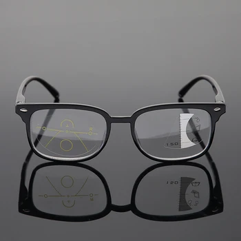 Многофокусные пресбиопические naočale anti-plavo svjetlo anti-umor leće od smole visoke razlučivosti naočale za vožnju starije osobe