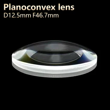 Плосковыпуклые leće Optičke leće galss DIY Teleskop okular mikroskopa reflektor D12.5 mm F46.7 mm, Podesiv