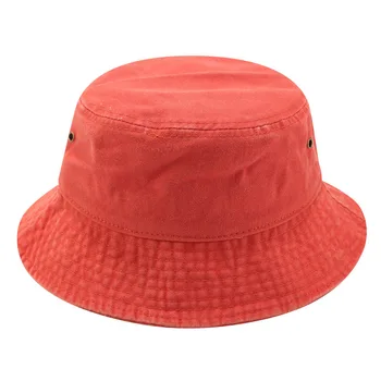 Промытая pamučnim sklopivi muški šešir-kanta za muškarce i žene, Riblja lovački šešir, Vanjski Plaža, Sunce, Ribar, Panama, ženski šešir